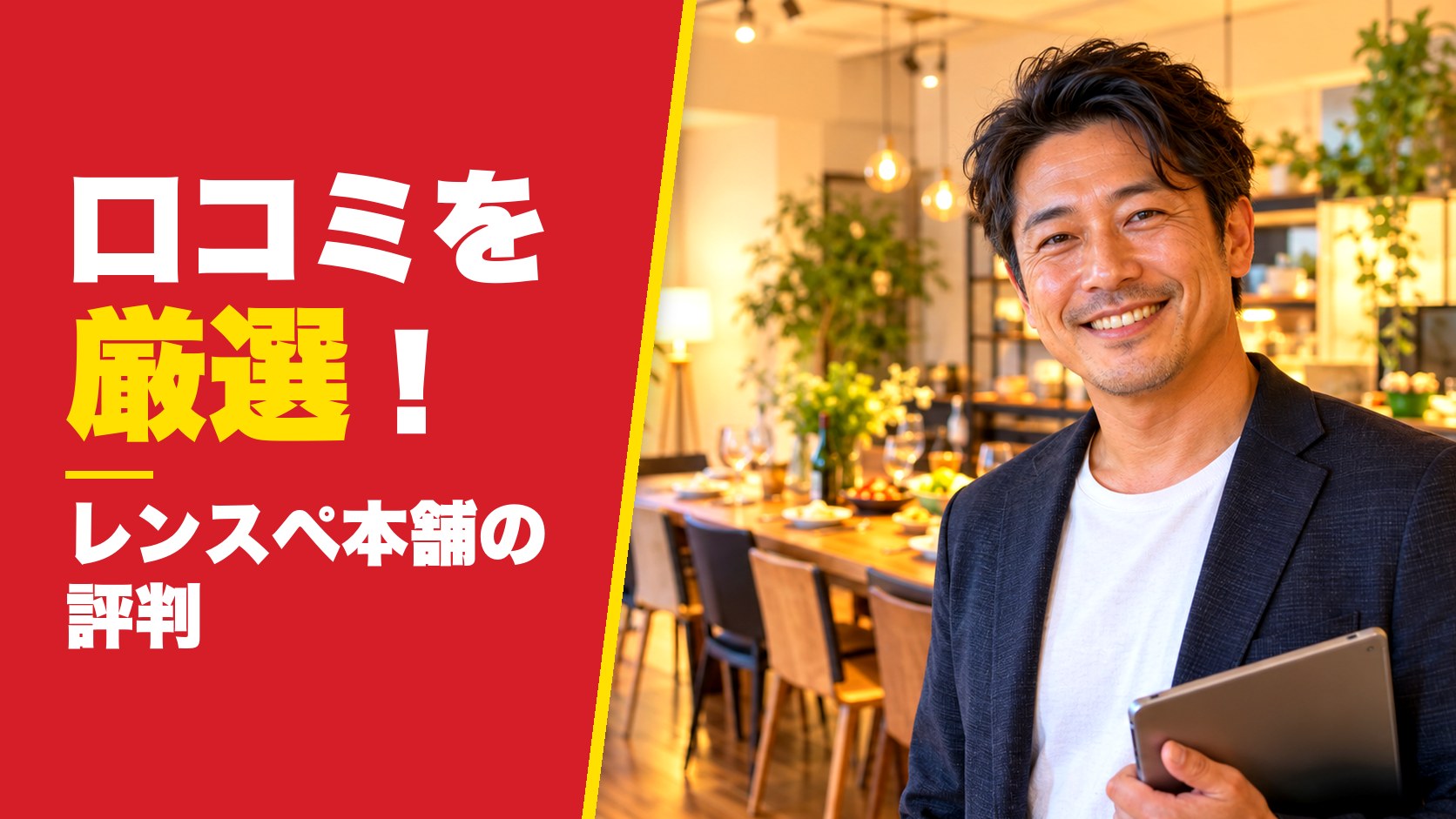 レンスペ本舗の口コミと評判