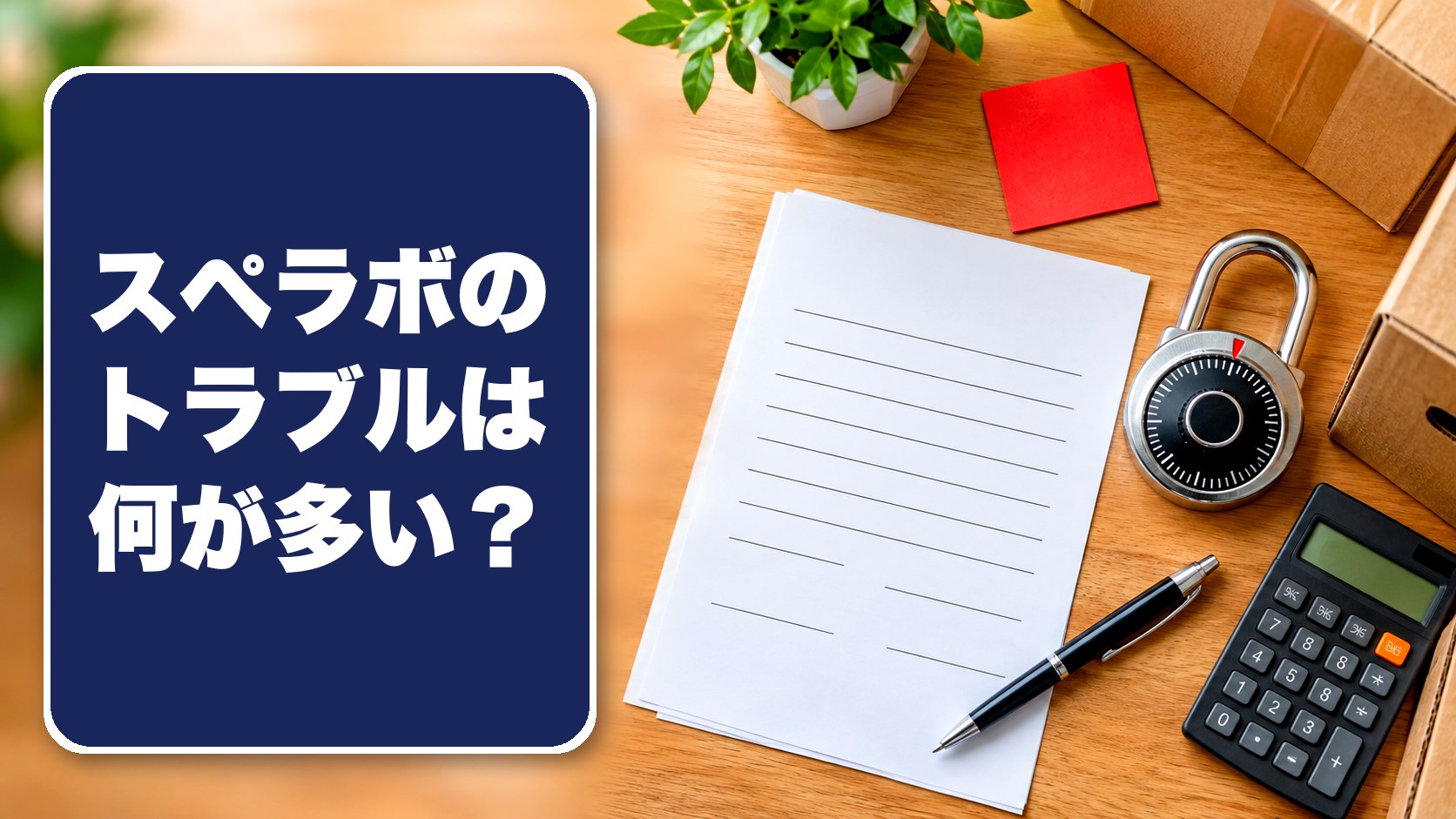 スペラボのトラブルは何が多い？